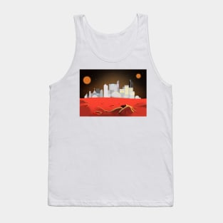 City on Mars Tank Top